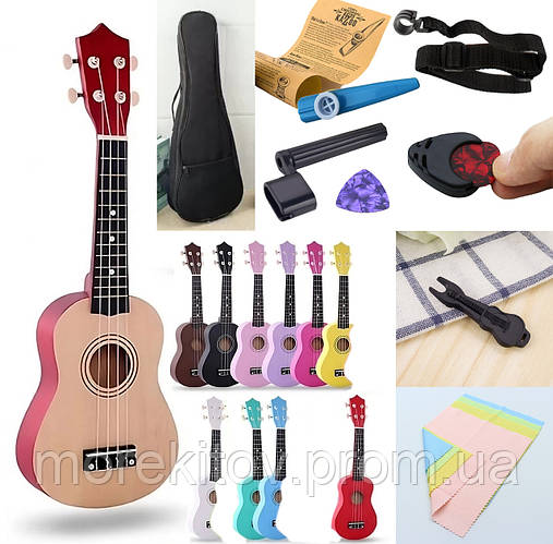 Укулеле + медиатор + струна (Гавайская гитара) HM100-GB CPA (ID ...