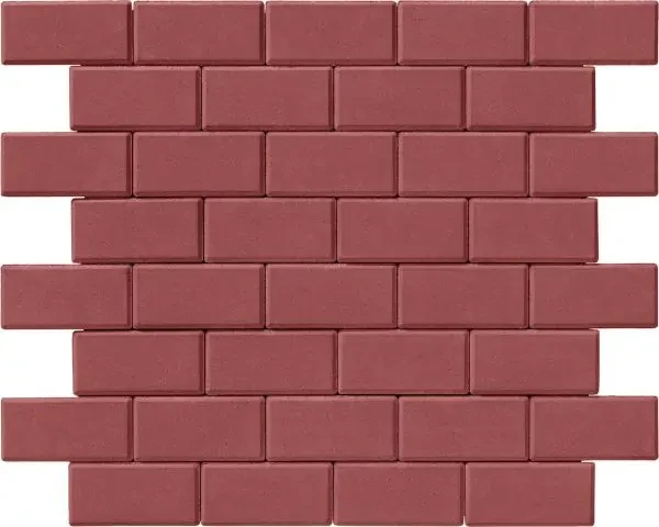 Брусчатка 200х100х40 вишня