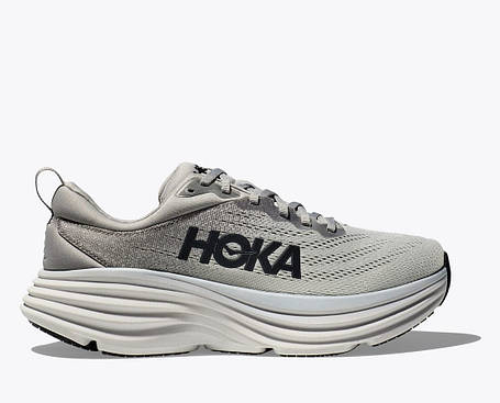 Кросівки для бігу чоловічі Hoka One One Bondi 8 1123202 SHMS Sharkskin / Harbor Mist, фото 1