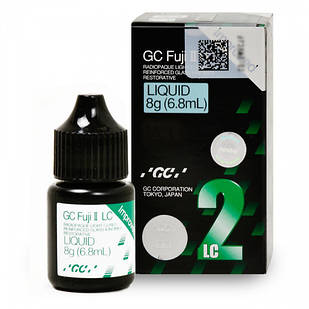 FUJI II LC Improved рідина 6.8 мл склоіономерний реставраційний цемент світлового затвердіння.