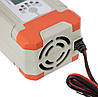 Зарядний пристрій автомобільного акумулятора 12V/24V 8A Grey/Orange (8449), фото 6