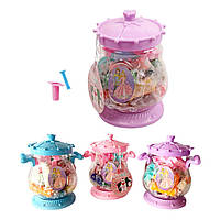 532 Пластилінова паста в пластиковому пакованні, 18 кольорів 13 грамів, з формочками