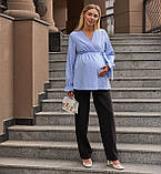 Прямі брюки для вагітних Cambridge 4XL Lullababe Чорний, фото 6