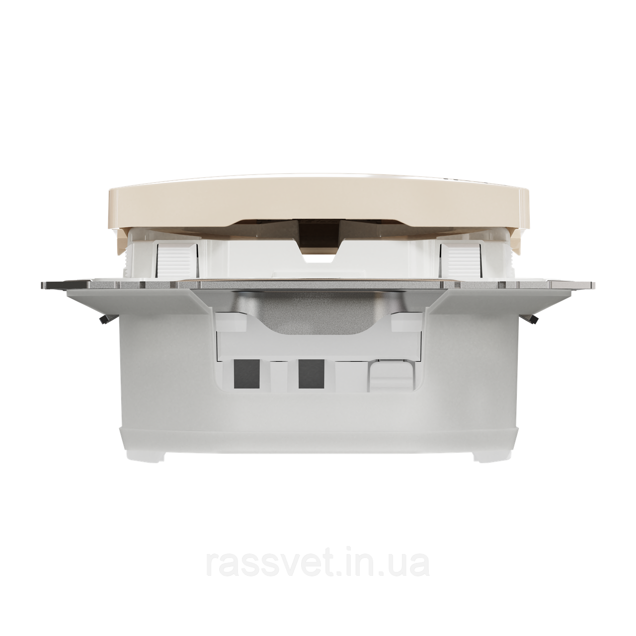 Одноклавішний перемикач IP44 Бежевий Sedna Design