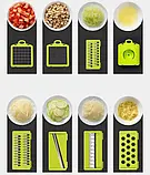 Терка-овочерізка Veggie Slicer HA-347 зі змінними насадками 14 предметів (3_05517), фото 4