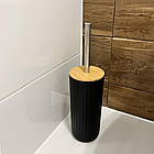 Набір аксесуарів для ванної 6в1 чорний ruhhy 24636 польща, фото 4