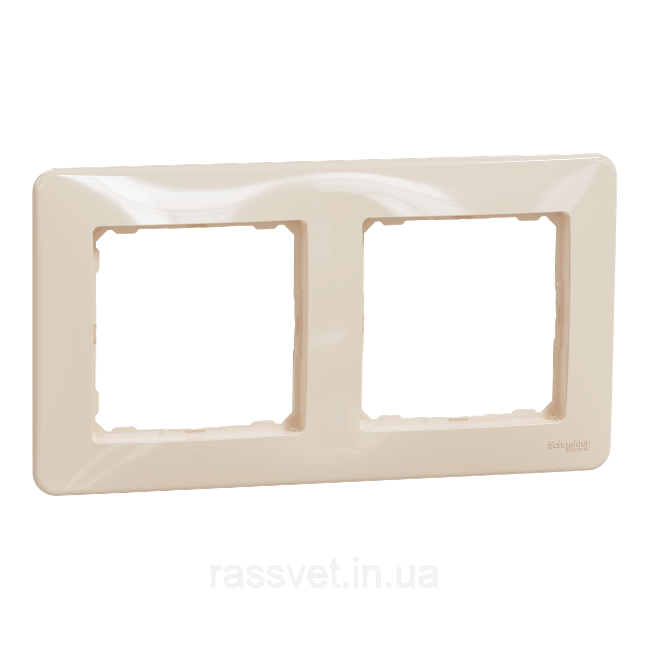 Рамка 2-постова Бежевий Sedna Design