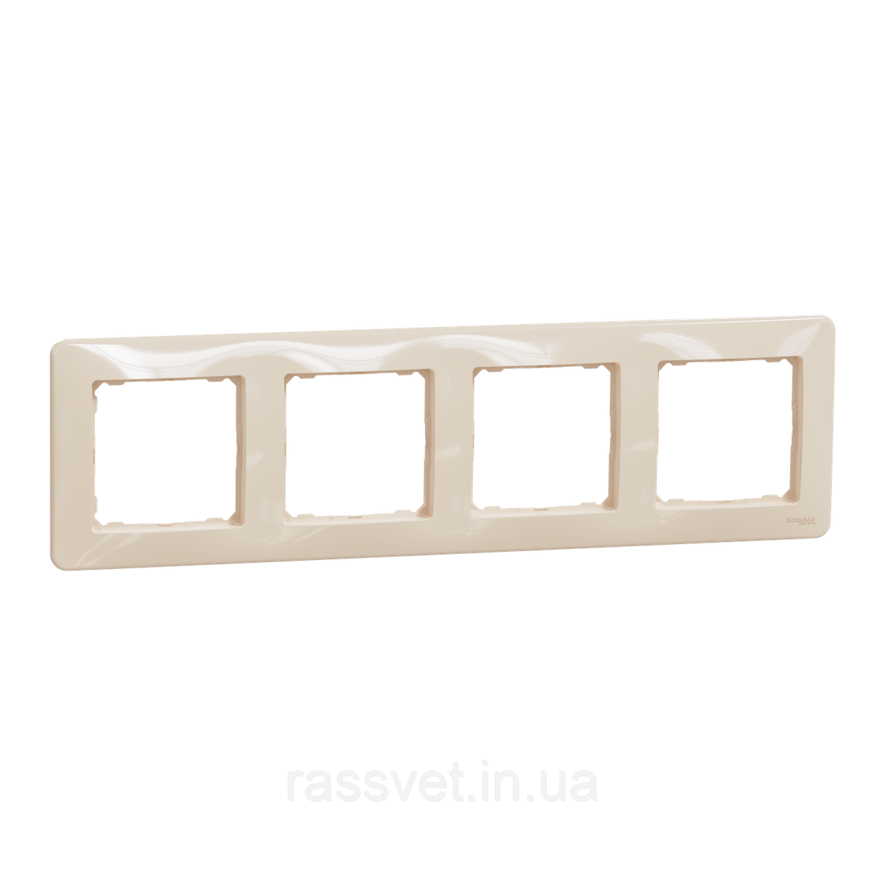 Рамка 4-постова Бежевий Sedna Design