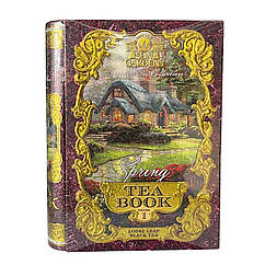 Чай чорний листовий Sun Gardens Том 1 Весна 100 г без добавок у подарунковому пакуванні-книзі