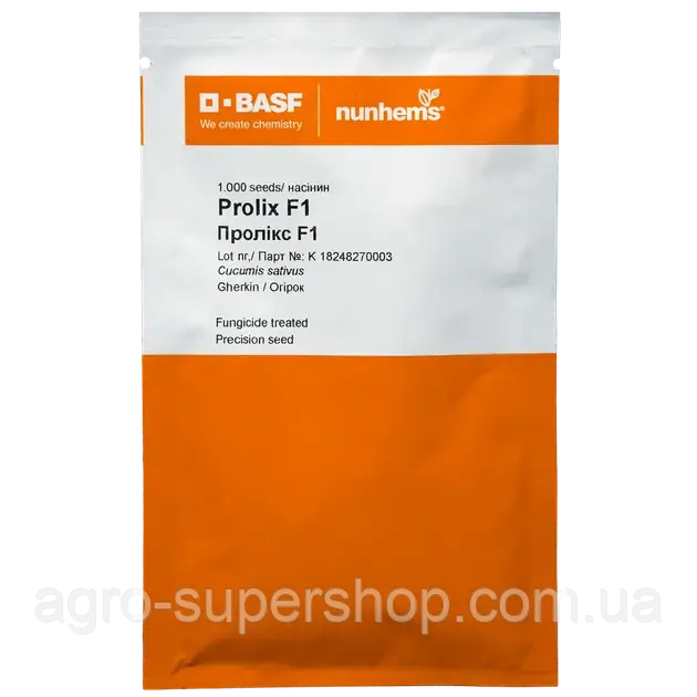 Пролікс F1 огірок партенокарпічний Nunhems 1000 н, фото 1