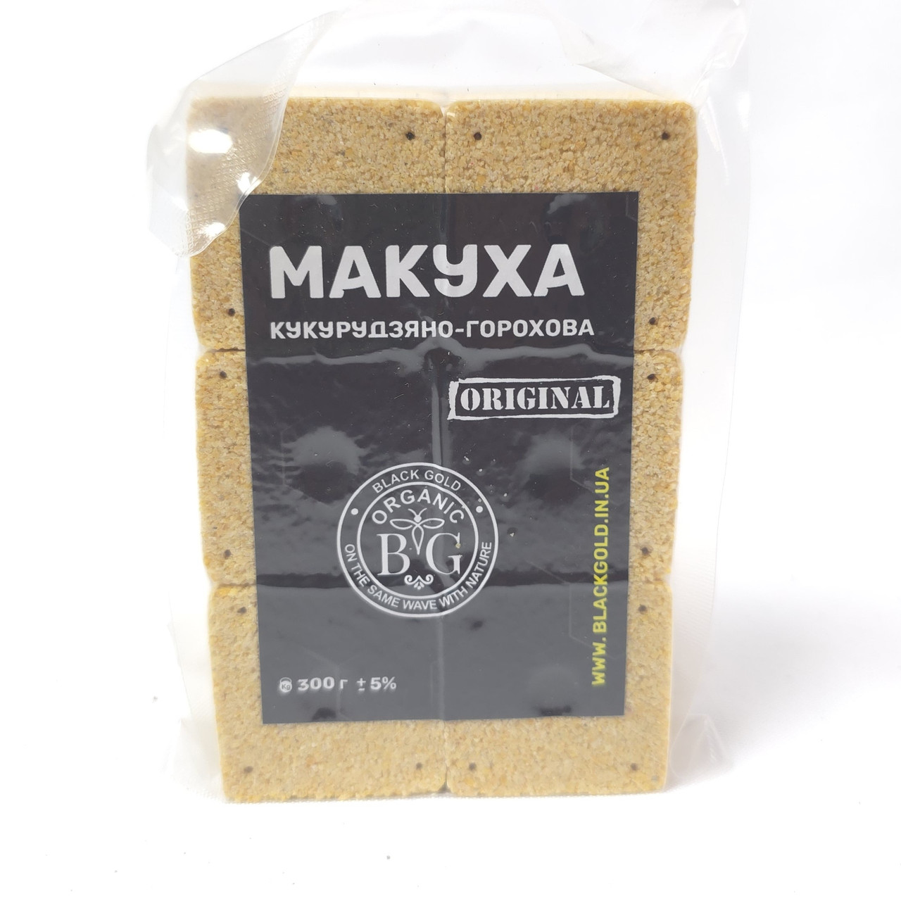 Макуха для рибалки на коропа карася Black Gold Кукурудза-Горох (Натуральний), фото 1