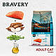 Сухий корм для котів BRAVERY Salmon Adult Cat з лососем, 2 кг (*), фото 3