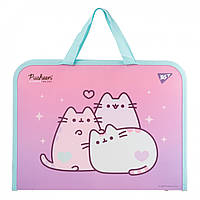 Папка-портфель YES "Pusheen" 26*35*3 см