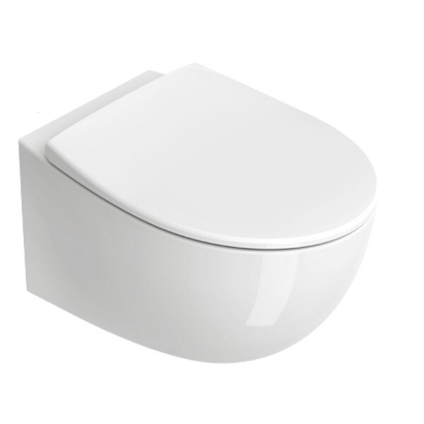 Унітаз Catalano Italy NewFlush 1VS52RIT00 з кришкою і набором фіксаторів, фото 1