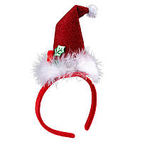 Обруч новорічний Novogod`ko Капелюшок Санти
