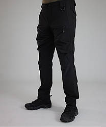 Штани трекінгові 4-Way Чорні