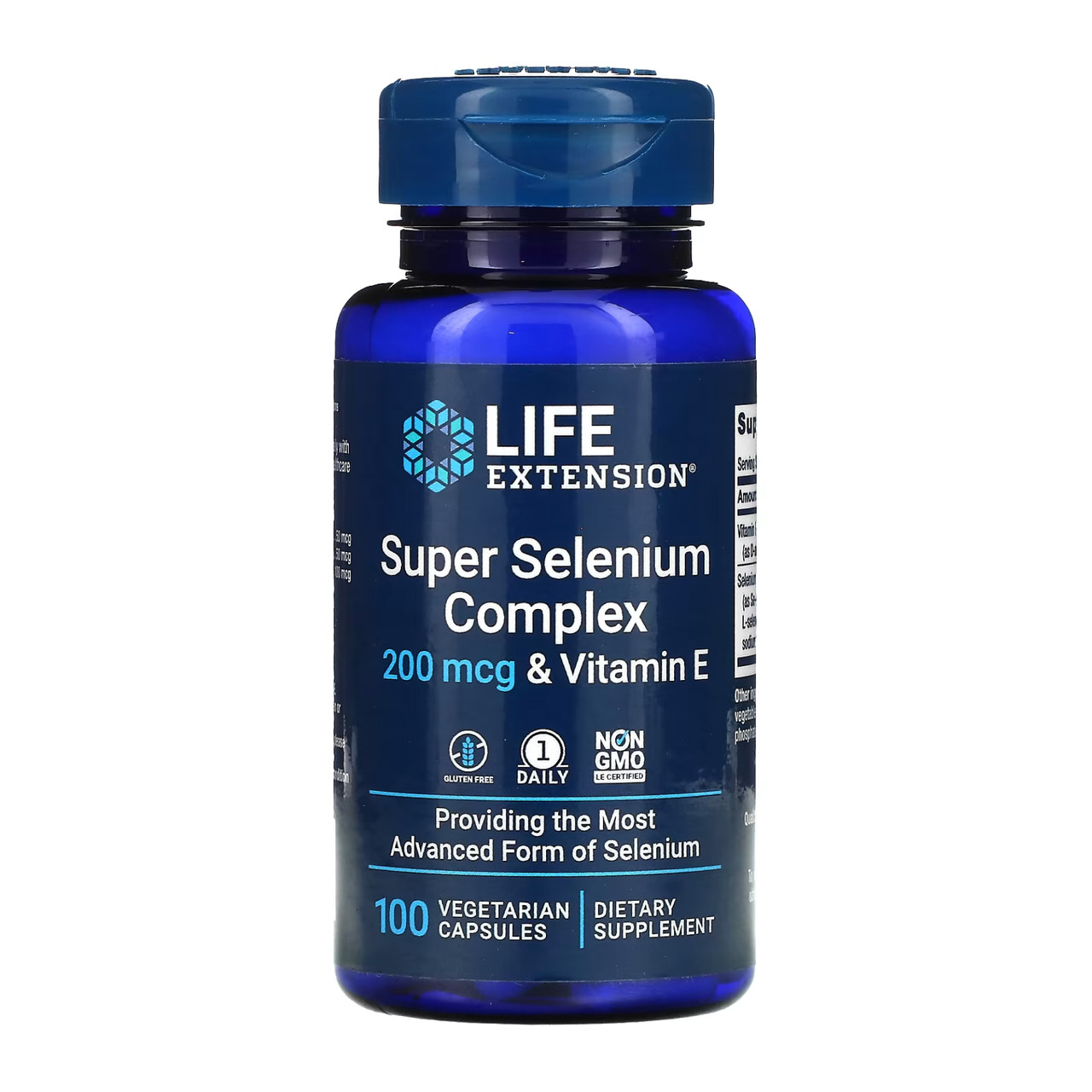 Super Selenium Complex 200 mcg - 100 vcaps, фото 1