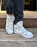Підліткові кросівки білі сірі 36 37 38 39, фото 8