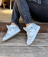 Підліткові кросівки білі сірі 36 37 38 39