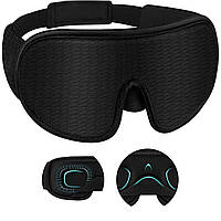 Маска для сна Supretto дышащая анатомическая (8968)