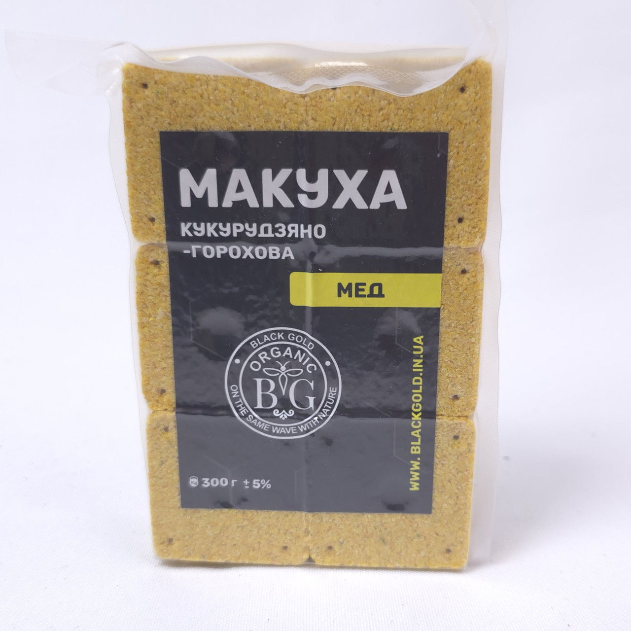 Макуха для рибалки на коропа карася Black Gold Кукурудза-Горох (Мед), фото 1