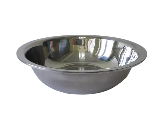 Миска кухонна з нержавіючої сталі глибока D 35 cm H 10,5 cm 5 літрів для їдальні