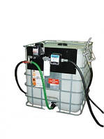 Мобільна заправка для дизельного палива (дизеля, ДП), на базі Еврокуба на 1000 літрів КИЇВ