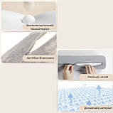 Подушка валик Supretto ортопедична 43x10 см (8969), фото 4