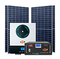 Комплект СЕС 8 кВт АКБ 5.1kWh (літій) 100 Ah Преміум