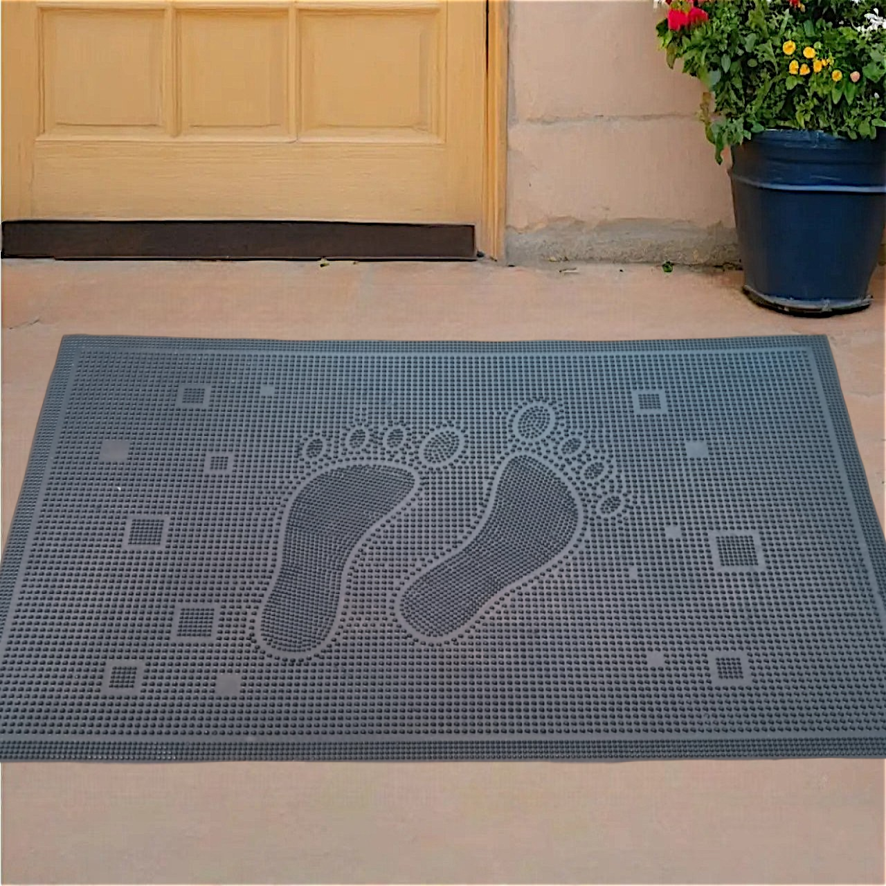 Килим придверний брудозахисний Footprint 45х75 см, фото 1