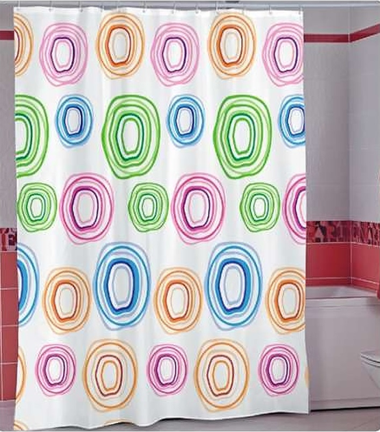 Шторка у ванну кімнату Miranda "Color Circle"