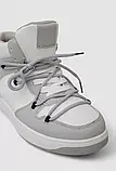 Підліткові кросівки білі сірі 36 37 38 39, фото 6
