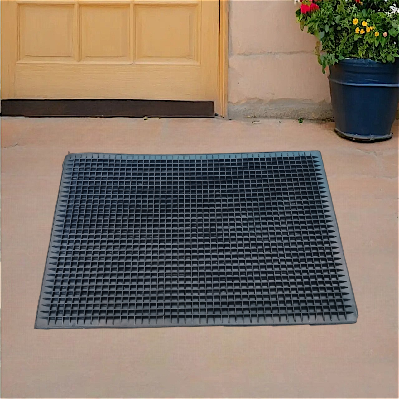 Килим придверний брудозахисний Решето 40х54 см, фото 1