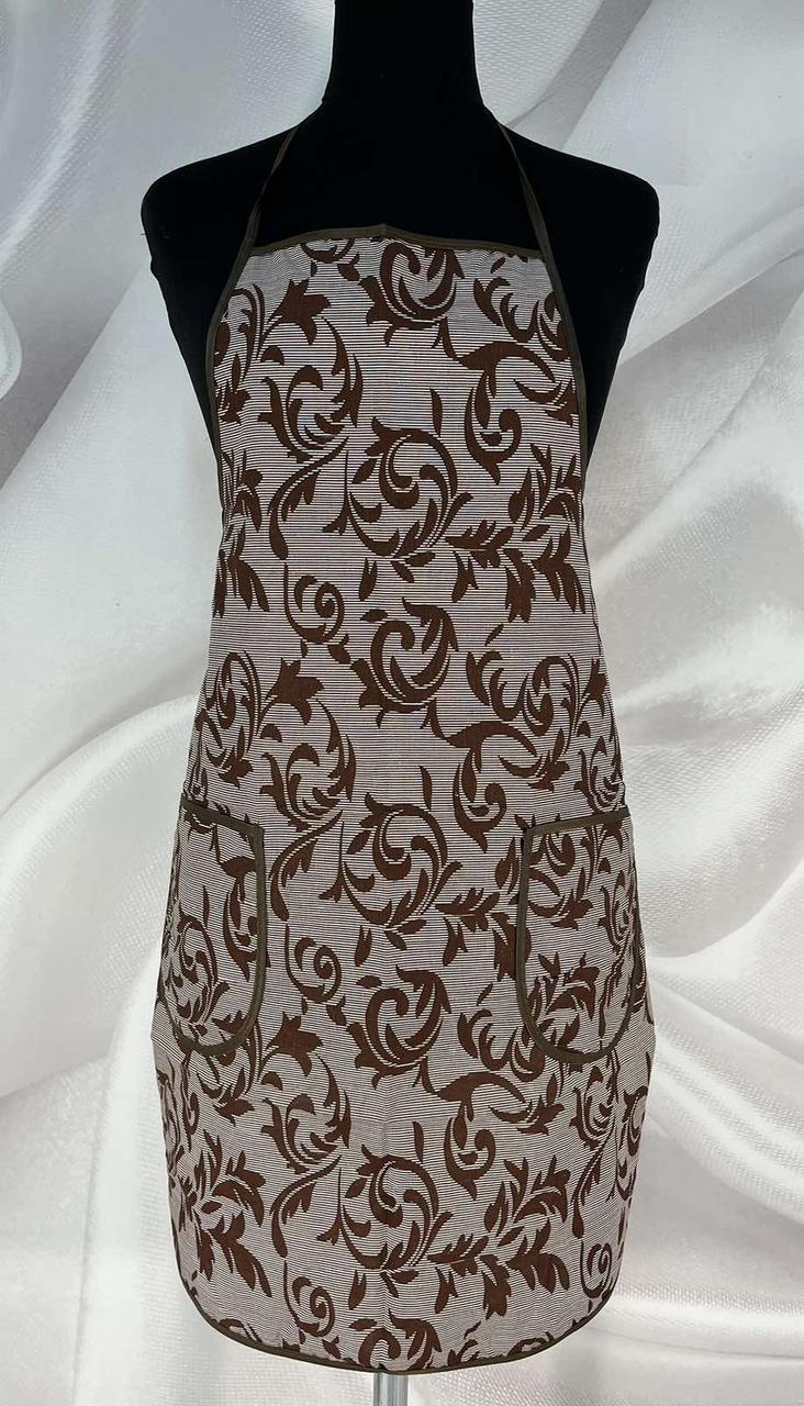 Фартух з надгрудником для кухні тканина бязь Розмір універсальний