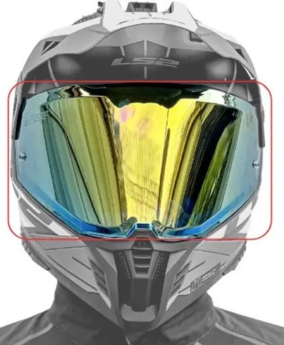 Візор LS2 MX702 Visor Iridium Gold