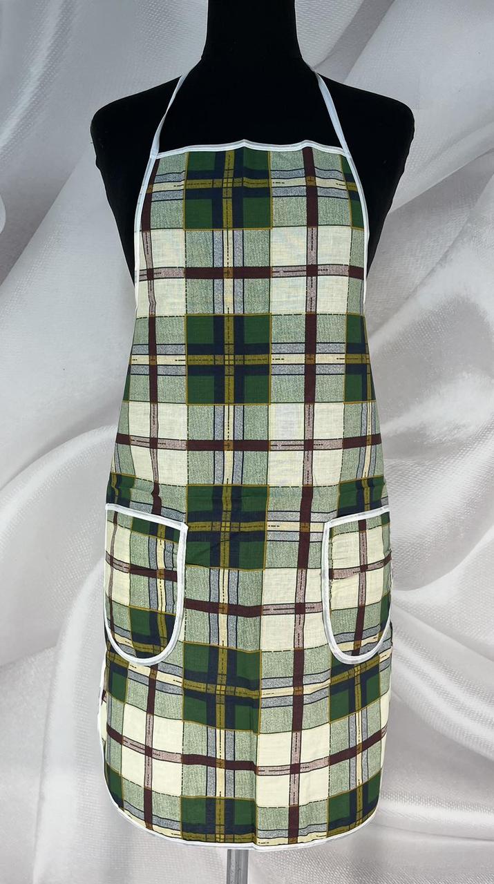 Фартух з надгрудником для кухні тканина бязь Розмір універсальний