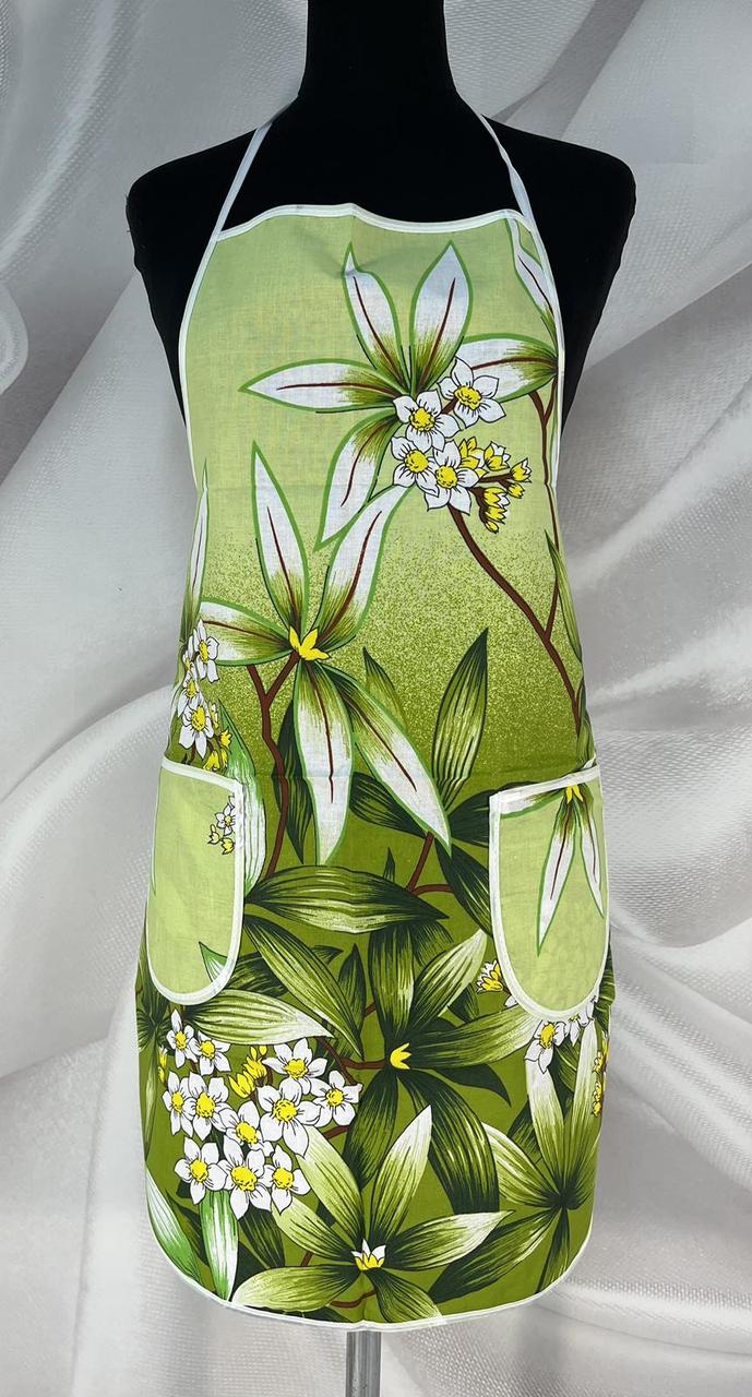 Фартух з надгрудником для кухні тканина бязь Розмір універсальний