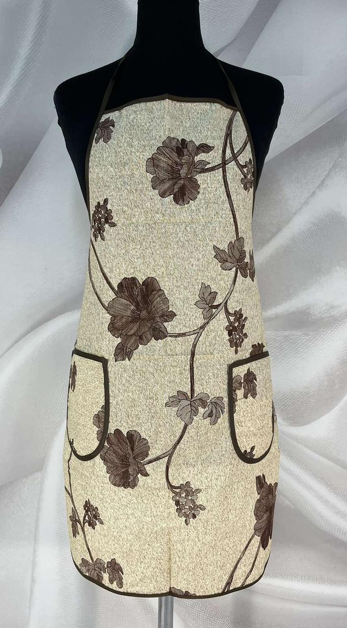 Фартух з надгрудником для кухні тканина бязь Розмір універсальний