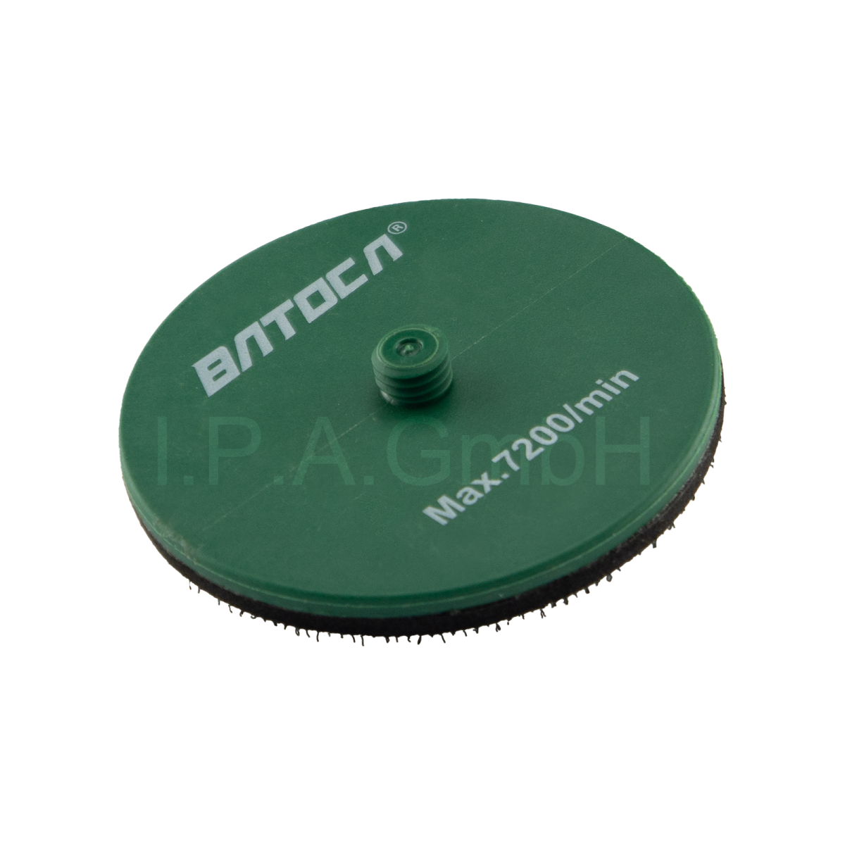 Полірувальна пластина Batoca зелена для ексцентрикової полірувальної машинки BATOCA S4 та FLEX PXE80, фото 1