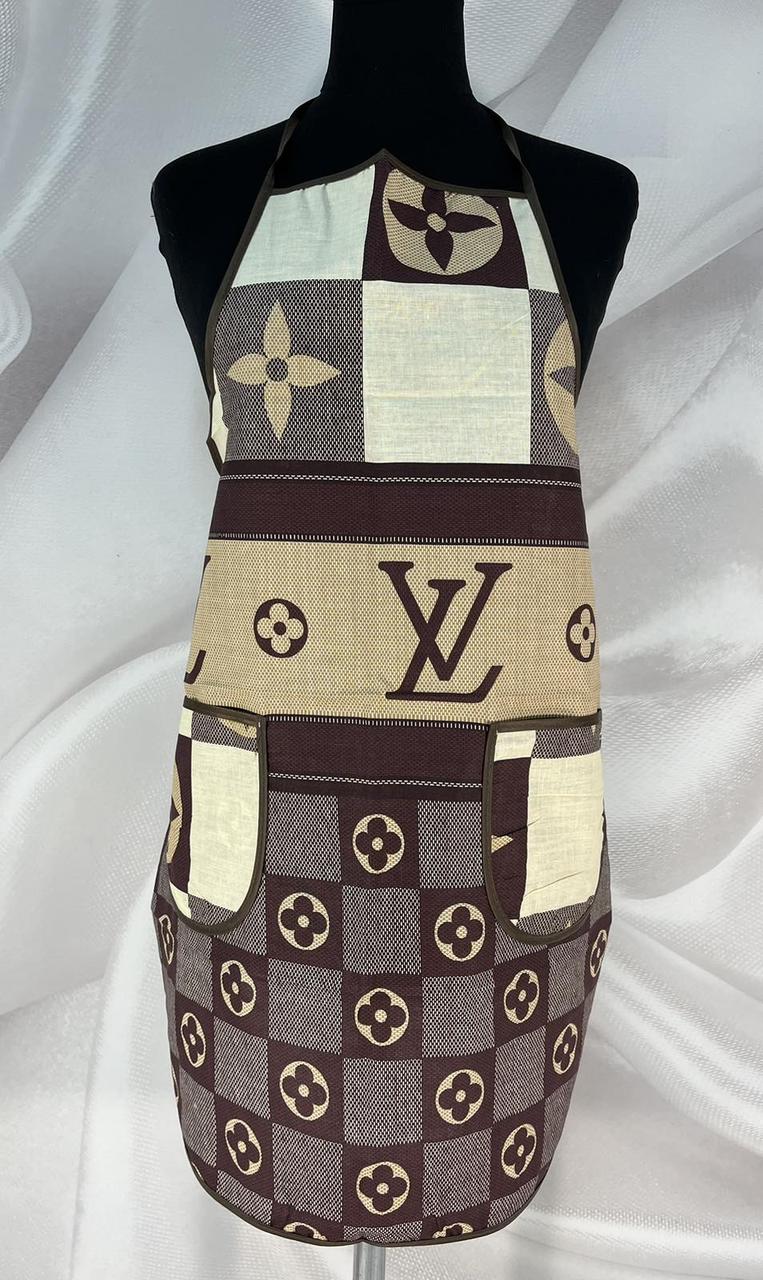 Фартух з надгрудником для кухні тканина бязь Розмір універсальний