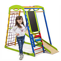 SportBaby Дитячий спортивний комплекс для дому SportWood Plus