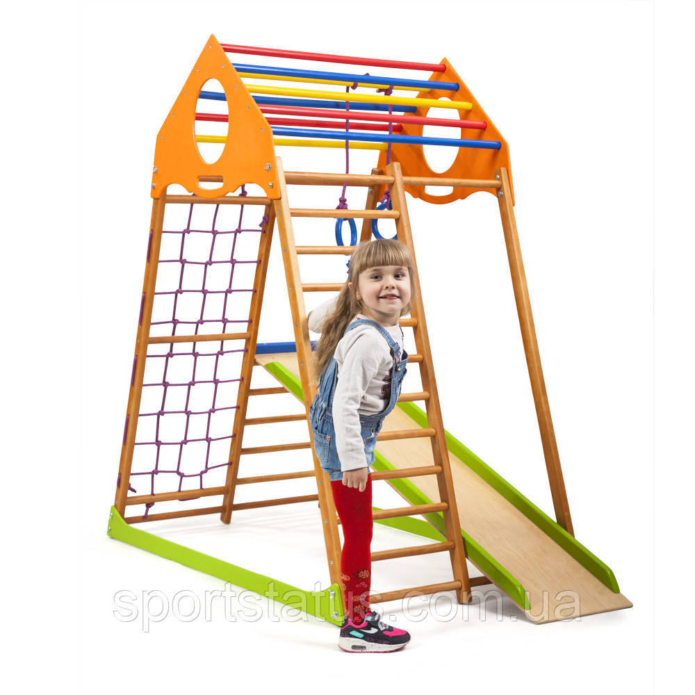 SportBaby Дитячий спортивний комплекс для дому KindWood
