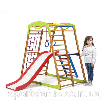 SportBaby Дитячий спортивний комплекс для дому BabyWood Plus 2, фото 1