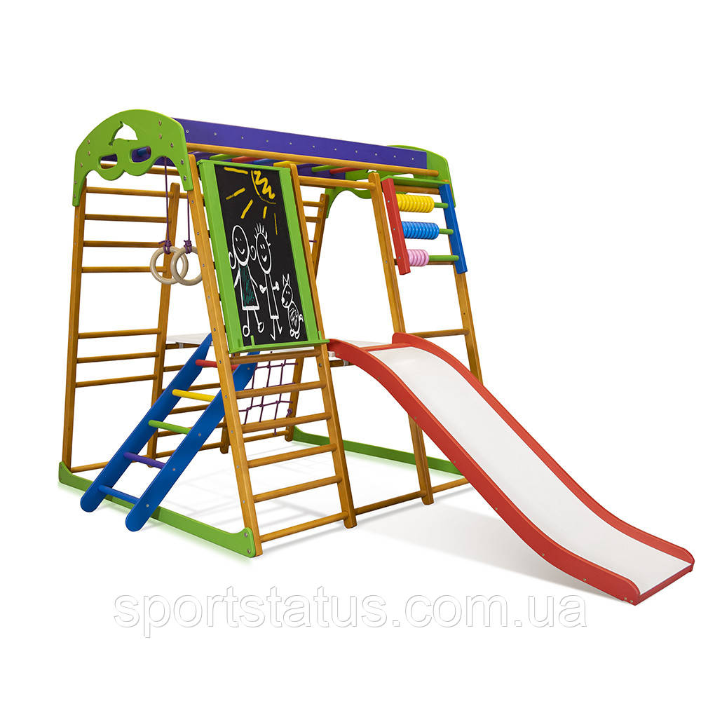 SportBaby Дитячий спортивний комплекс для квартири Карамелька Plus 3