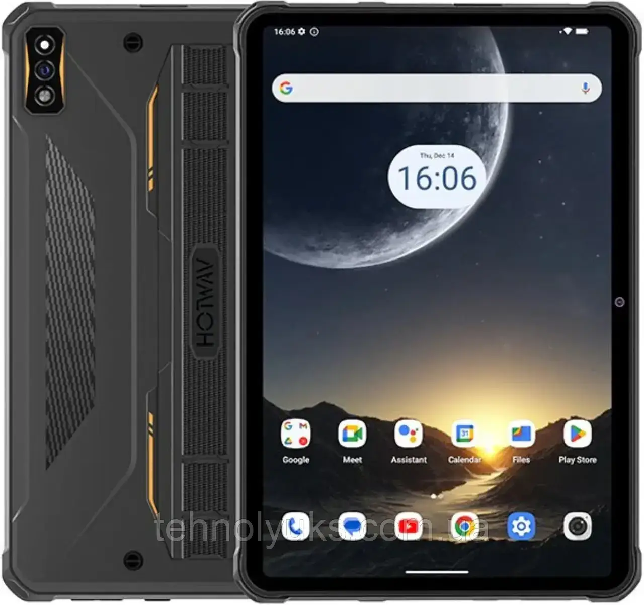 Планшет HOTWAV R7 6/256GB (Global LTE) Orange, 10,1" IPS, 15600mah, Tiger T606, IP69K, 4G, 16/16 Мп, фото 1