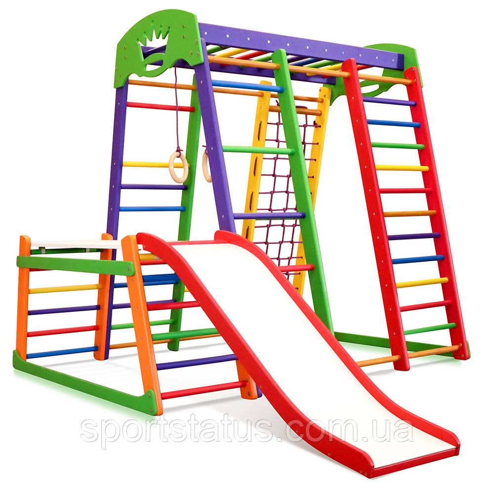 SportBaby Спортивний комплекс для дому Акварелька Plus 1-1