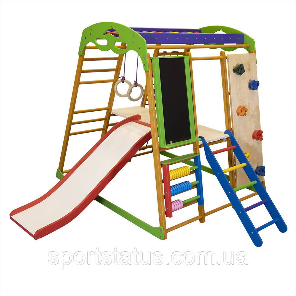 SportBaby Дитячий спортивний комплекс для квартири SportBaby Карамелька Plus 5