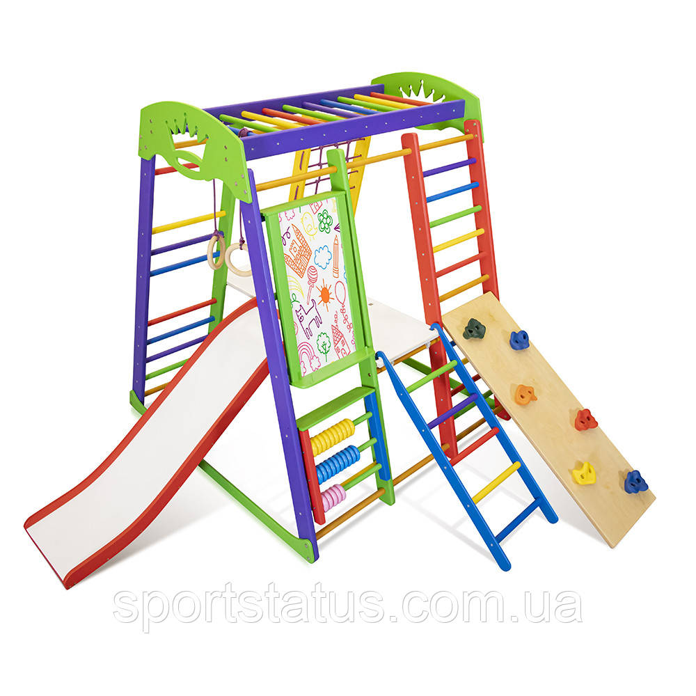 SportBaby Спортивний комплекс для дому SportBaby «Акварелька Plus 5»