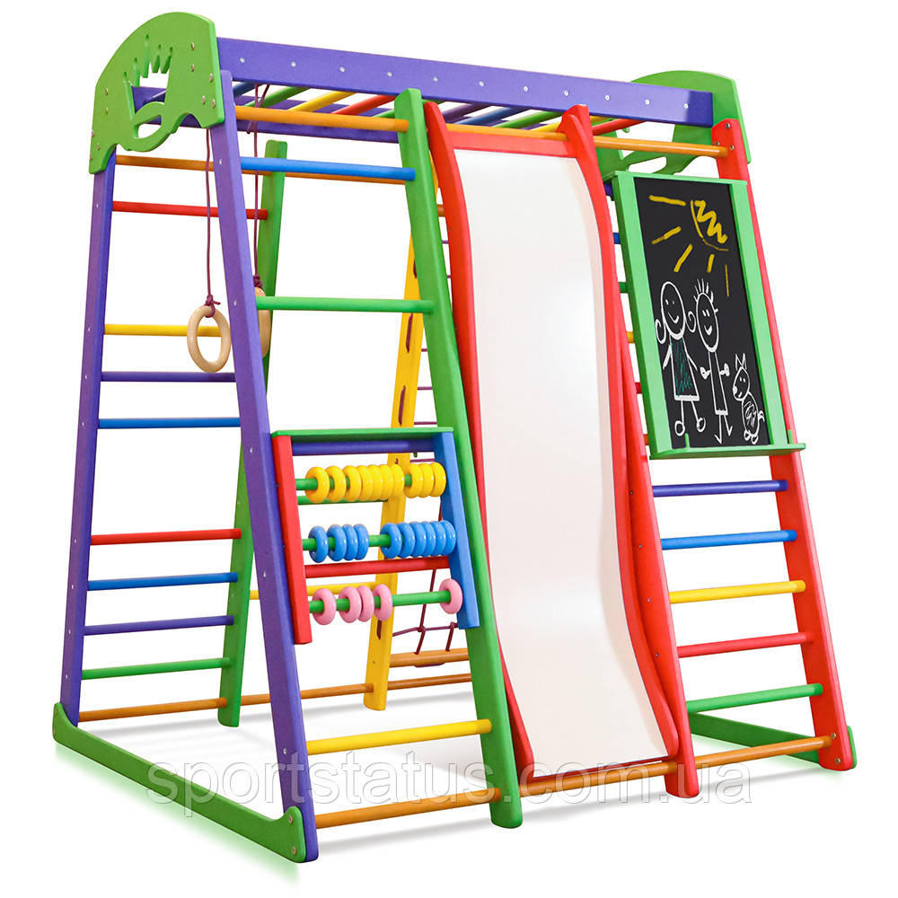 SportBaby Спортивний комплекс для дому SportBaby «Акварелька Plus 7»