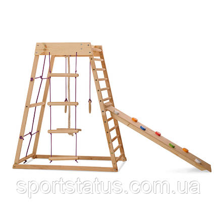 SportBaby Спортивний комплекс вуличний SportBaby «Акварелька-outdoor 4», фото 1